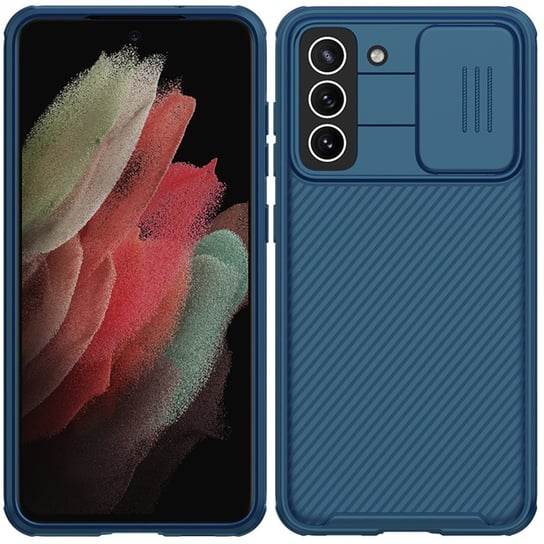 Etui Nillkin CamShield Pro do Samsung Galaxy S21 FE (Niebieskie) Nillkin