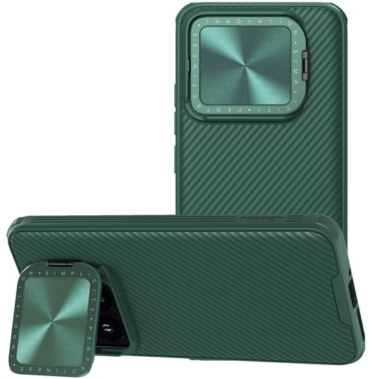 Etui Nillkin CamShield Prop do Xiaomi 14, zielone Nillkin