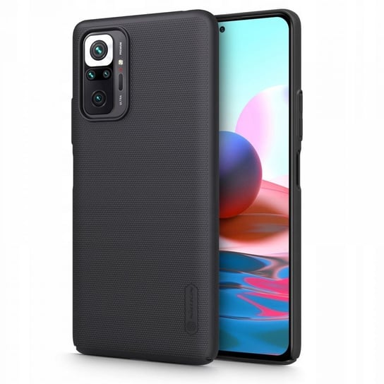 Etui Nillkin Frosted Shield do Xiaomi Redmi Note 10 / 10s Black Nillkin