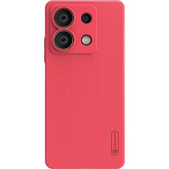 Etui Nillkin Frosted Shield do Xiaomi Redmi Note 13 5G, czerwone Nillkin