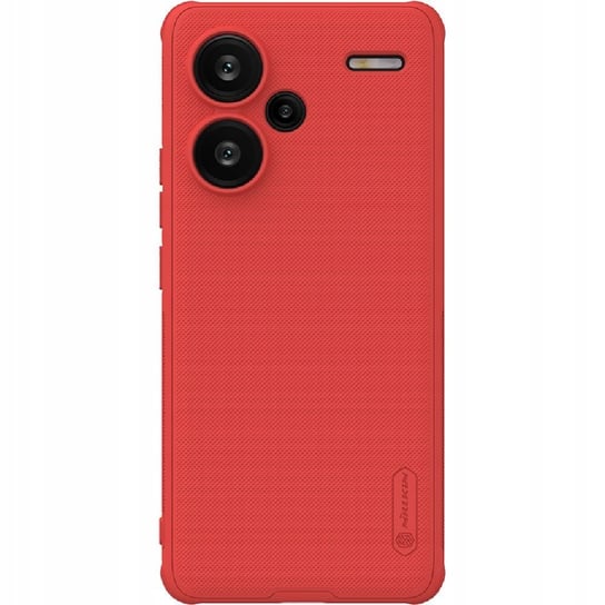 Etui Nillkin Frosted Shield do Xiaomi Redmi Note 13 Pro+, czerwone Nillkin