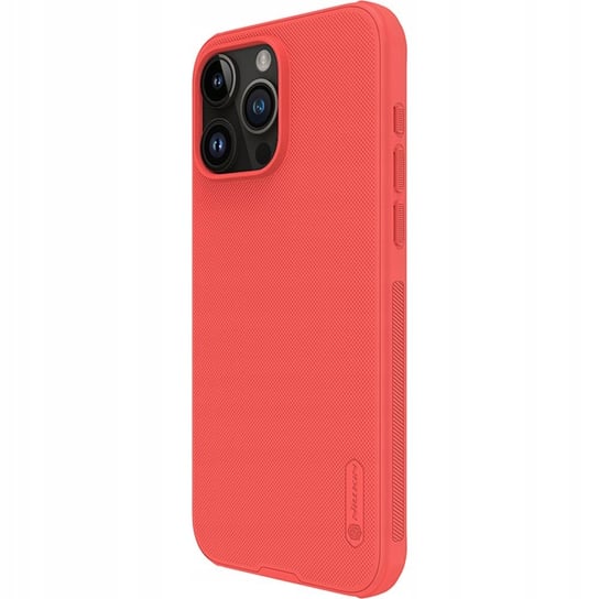 Etui Nillkin Frosted Shield Pro do iPhone 15 Pro Max, czerwone Nillkin