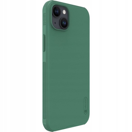 Etui Nillkin Frosted Shield Pro MagSafe do iPhone 15 Plus, zielone Nillkin