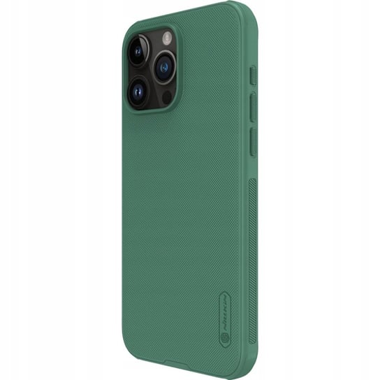 Etui Nillkin Frosted Shield Pro MagSafe do iPhone 15 Pro Max, zielone Nillkin