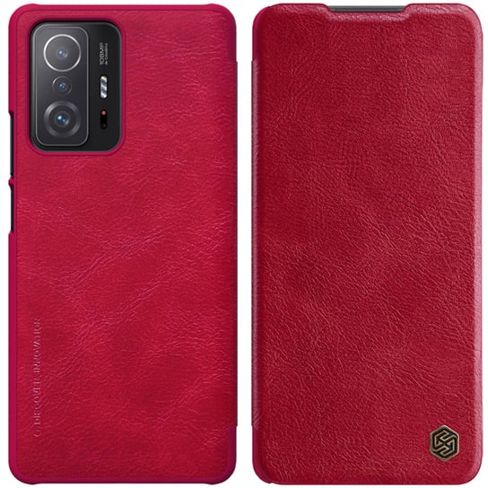 Etui Nillkin QIN do Xiaomi Mi 11T/11T PRO (Czerwone) Nillkin