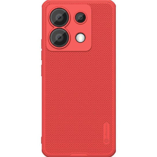 Etui Nillkin Super Frosted Shield Pro do Xiaomi Redmi Note 13 Pro 5G/Poco X6, czerwone Nillkin