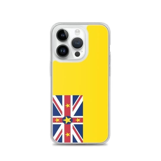 Etui Niue Flag na iPhone'a 14 Pro Inny producent (majster PL)