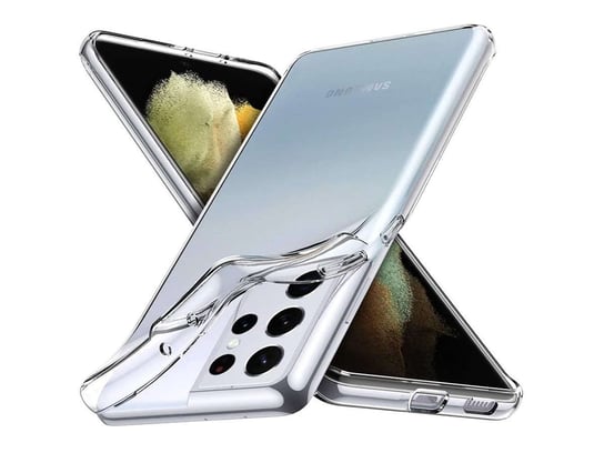Etui obudowa case do Samsung Galaxy S21 Ultra silikonowe przezroczyste Samsung