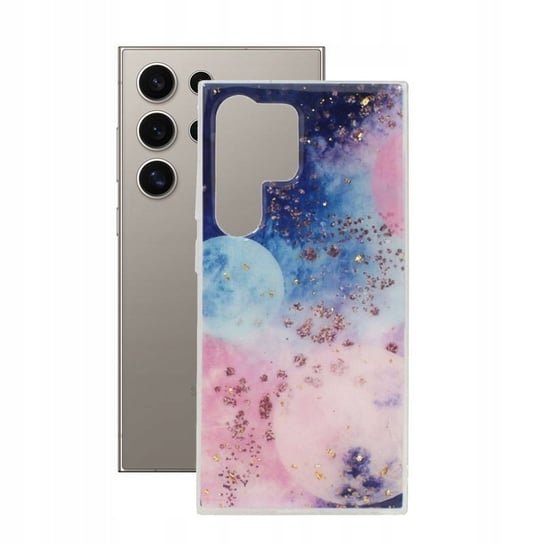 Etui Obudowa Case do Samsung Galaxy S24 Ultra 5G S928 Gold Glam galactic GSM-HURT