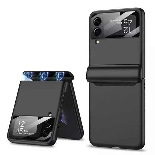 Etui obudowa case Icon do Samsung Galaxy Z Flip 4 Black 4kom.pl