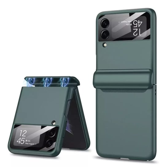 Etui obudowa case Icon do Samsung Galaxy Z Flip 4 Green 4kom.pl