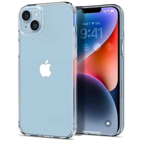 Etui obudowa case Spigen Liquid Crystal do Apple iPhone 14 Plus Crystal Clear 4kom.pl