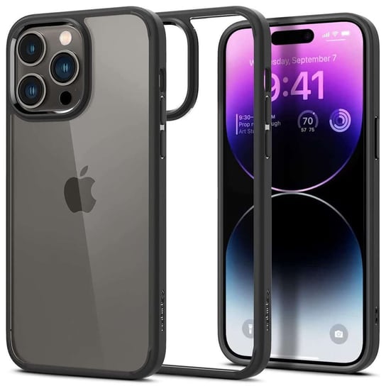 Etui obudowa case Spigen Ultra Hybrid do Apple iPhone 14 Pro Matte Black 4kom.pl