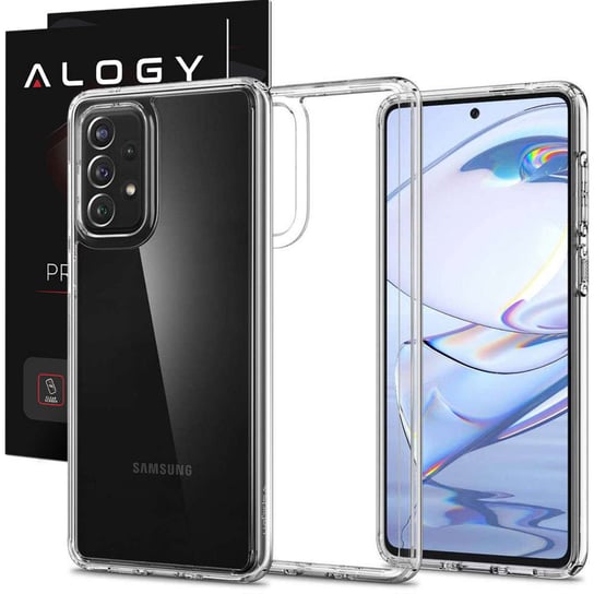 Etui obudowa case Spigen Ultra Hybrid do Samsung Galaxy A53 5G Crystal Clear + Szkło Spigen