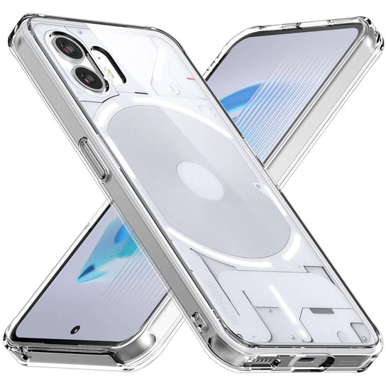 Etui obudowa Hybrid Case do Nothing Phone 2 pokrowiec plecki Przezroczyste Alogy Super Crystal Clear Alogy