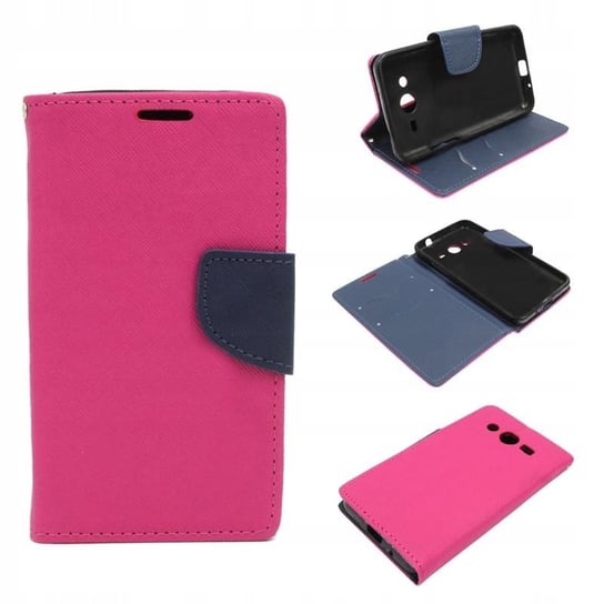 Etui Obudowa Pokrowiec Case do Samsung G355 Core 2 Fancy Diary różowy GSM-HURT