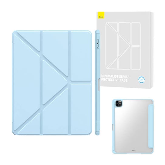 Etui ochronne Baseus Minimalist do iPad Pro (2018/2020/2021/2022) 11-inch (niebieskie) Baseus
