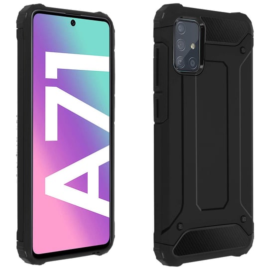 Etui ochronne Defender II Samsung Galaxy A71 – czarne Avizar