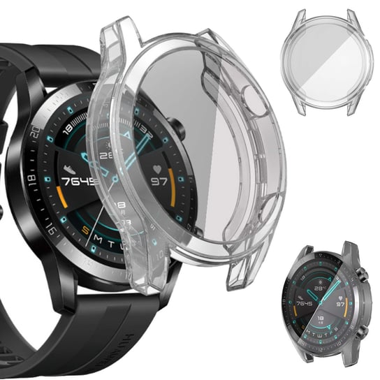 Etui ochronne do Huawei Watch GT2 46mm Przeźroczyste smartGEAR