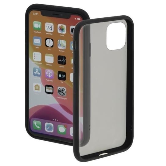 Etui ochronne „Invisible” do Apple iPhone 12 Pro Max w kolorze czarnym Hama