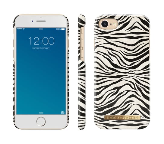 Etui ochronne na Apple iPhone 6/6s/7/8 IDEAL OF SWEDEN Zafari Zebra iDeal of Sweden