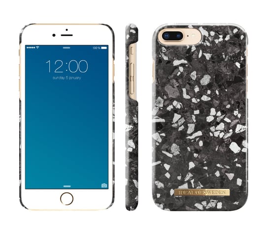 Etui ochronne na Apple iPhone 6/6s/7/8 Plus IDEAL OF SWEDEN Midnight Terazzo iDeal of Sweden