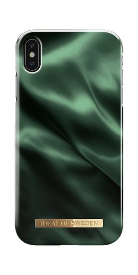 Etui ochronne na Apple iPhone Xs Max IDEAL OF SWEDEN Emerald Satin iDeal of Sweden