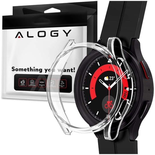 Etui ochronne nakładka PC Case Alogy do Samsung Galaxy Watch 5 Pro 45mm Clear 4kom.pl