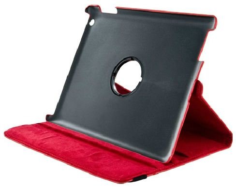 Etui ochronne New iPad obrotowe, czerwone 4world