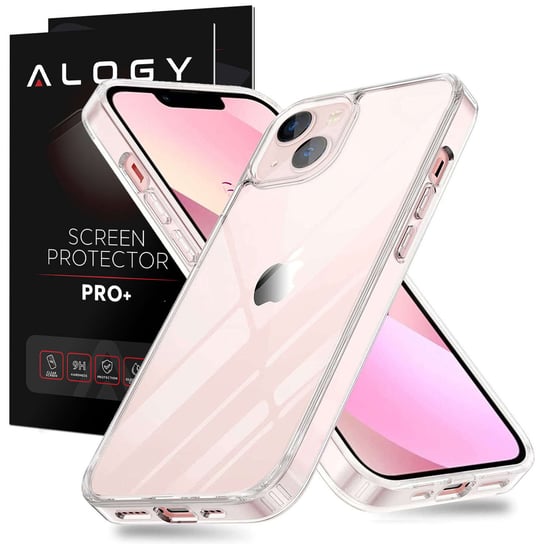 Etui ochronne obudowa Alogy Hybrid Case Super Clear do Apple iPhone 13 Przezroczyste + Szkło Alogy