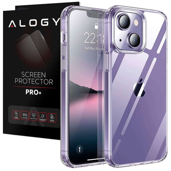 Etui ochronne obudowa Alogy Hybrid Case Super Clear do Apple iPhone 14 Plus Przezroczyste + Szkło Alogy