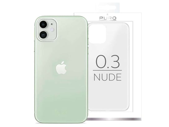 Etui ochronne PURO 0.3 Nude do Apple iPhone 12/ 12 Pro 6.1 Przezroczyste Puro