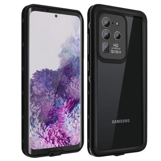 Etui Ochronne Samsung Galaxy S20 Ultra Wodoodporne Zabezpieczenie Ekranu W Kolorze Czarnym Redpepper