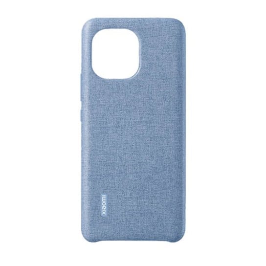 Etui ochronne Xiaomi Mi 11 Cloth Pattern Vegan Leather Case Blue Xiaomi