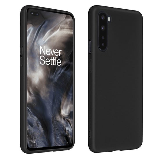 Etui OnePlus Nord Miękkie Silikonowe Ochronne Ultracienkie Czarne Avizar