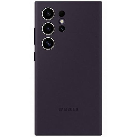 Etui Oryginalne Samsung EF-PS928TEEGWW pokrowiec do Galaxy S24 Ultra S928 ciemnofioletowy/dark violet Silicone Case Samsung