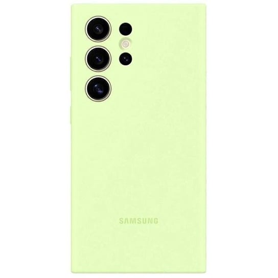 Etui Oryginalne Samsung EF-PS928TGEGWW pokrowiec do Galaxy S24 Ultra S928 jasnozielony/light green Silicone Case Samsung