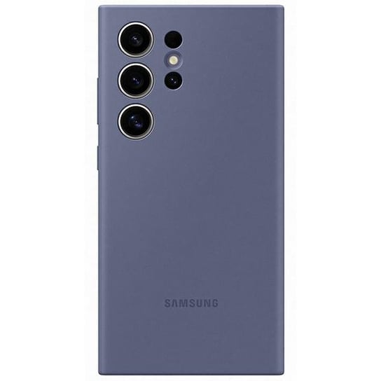 Etui Oryginalne Samsung EF-PS928TVEGWW pokrowiec do Galaxy S24 Ultra S928 fioletowy/violet Silicone Case Samsung