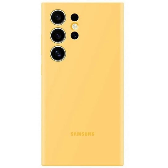 Etui Oryginalne Samsung EF-PS928TYEGWW pokrowiec do Galaxy S24 Ultra S928 żółty/yellow Silicone Case Samsung