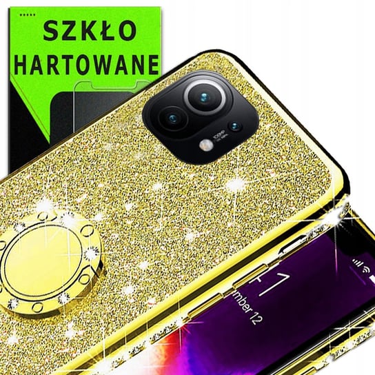 Etui OXYGEN BlinG do Mi 11 Lite 5G + szkło 9H OXYGEN