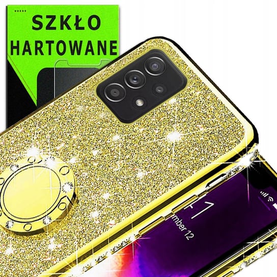 Etui OXYGEN BlinG do Samsung Galaxy A72 + szkło 9H OXYGEN