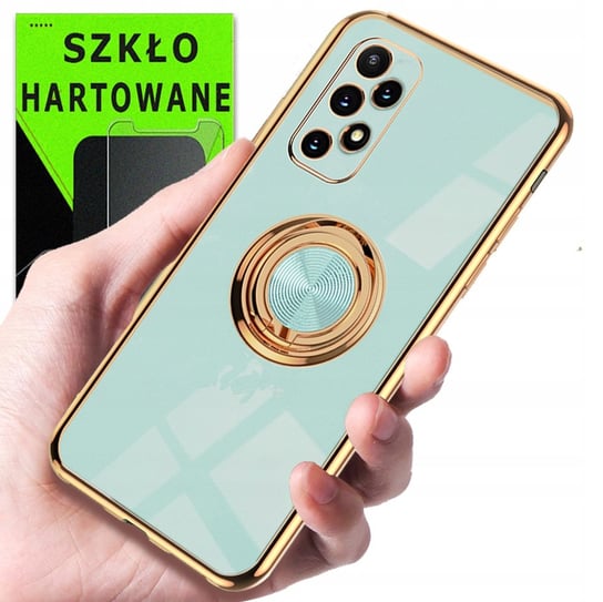 Etui OXYGEN CHIC do Samsung Galaxy A52 + szkło 9H OXYGEN