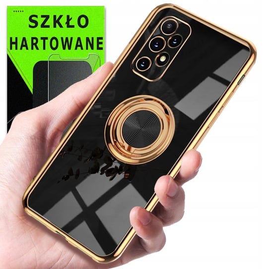 Etui OXYGEN CHIC do Samsung Galaxy A72 + szkło 9H OXYGEN