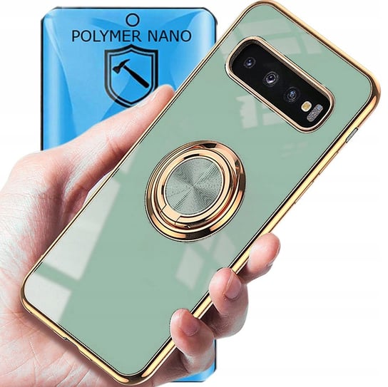 Etui OXYGEN CHIC do Samsung S10 + POLIMER OXYGEN