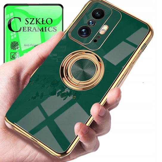 Etui OXYGEN CHIC do Xiaomi 11T/ Pro +szkło CERAMIC OXYGEN