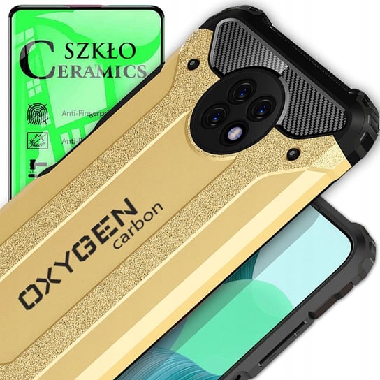 Etui OXYGEN CR do Redmi Note 9T 5G + Szkło CERAMIC OXYGEN