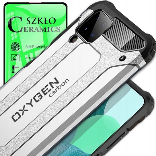 Etui OXYGEN CR do Samsung A12 + szkło CERAMICZNE OXYGEN