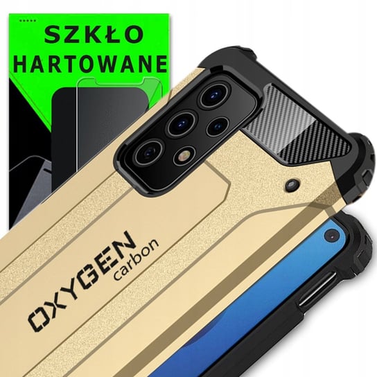 Etui OXYGEN CR do Samsung Galaxy A52 + szkło 9H OXYGEN