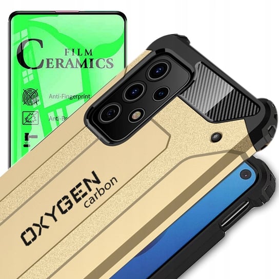 Etui OXYGEN CR do Samsung Galaxy A52s +szkło CERAM OXYGEN