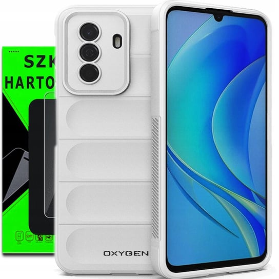 Etui OXYGEN DroP do Huawei Nova Y70 + szkło 9H OXYGEN